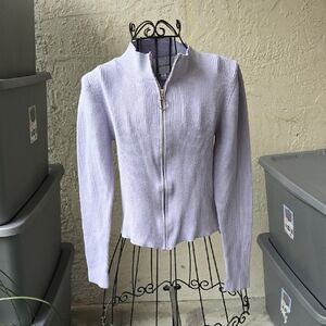 Lavender Zip-Up Jacket
